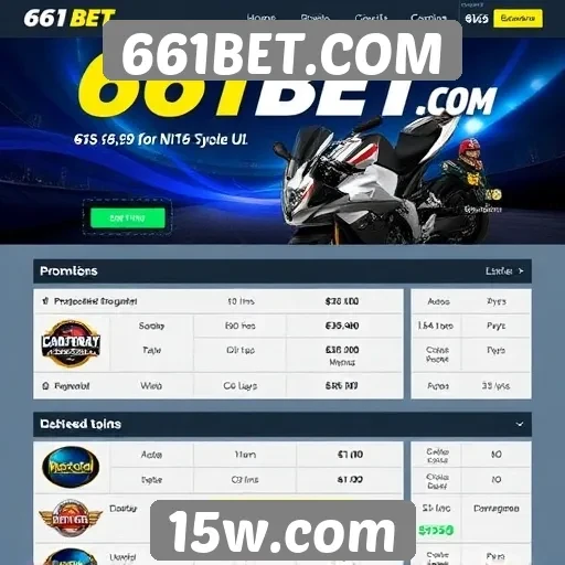 Promoções e bônus disponíveis em 661BET.COM