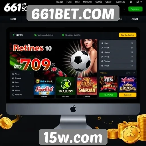 Avaliação da interface do usuário em 661BET.COM
